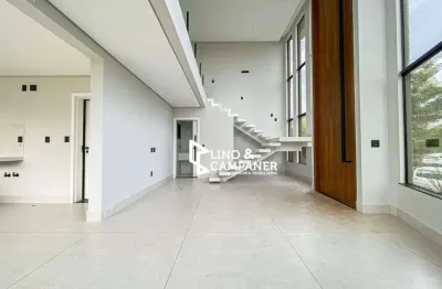 Luxo, conforto e lazer em um só lugar! sobrado à venda no condomínio aranguá – alto padrão!