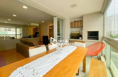 Apartamento com 3 dormitórios à venda, 112 m² por r$ 970.000 - gleba fazenda palhano - londrina/pr