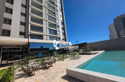 Apartamento com 2 dormitórios, 114 m² - aluguel por r$ 5.800/mês - bela suiça - londrina/pr