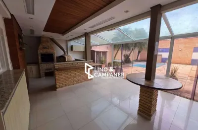 Casa com 3 dormitórios, 350 m² -aluguel por r$ 4.690/mês - aeroporto - londrina/pr