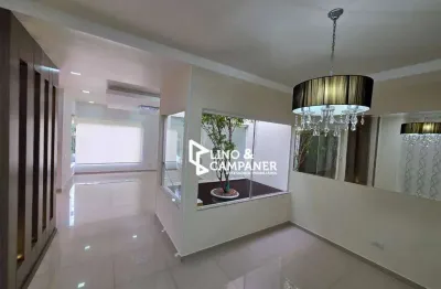 Casa com 3 dormitórios, 220 m² - venda por r$ 1.700.000 ou aluguel por r$ 7.990/mês - royal park residence & resort - londrina/pr