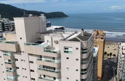 Sensacional cobertura para venda em canto do forte com 3 quartos, sendo 3 suítes, 225m²