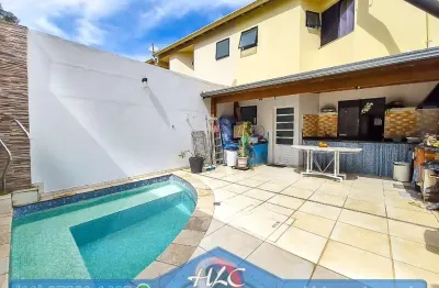 Casa com piscina a venda no condomínio villagio di siena, jardim carlos gomes. 3 dormitórios (1 suíte)
