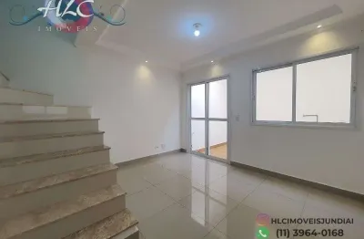 Casa à venda no condomínio bella colônia 2, jundiaí | 2 quartos, armários e laze