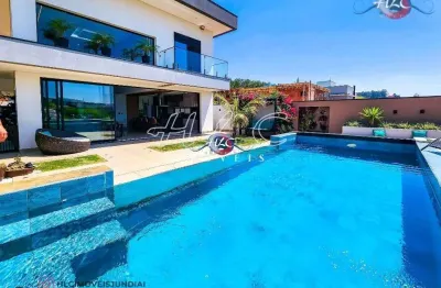 Casa à venda 3 suítes condomínio brisas jundiaí | pé-direito duplo