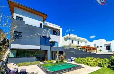 Casa à venda reserva santa isabel louveira nova mobiliada 4 suítes piscina aquecida