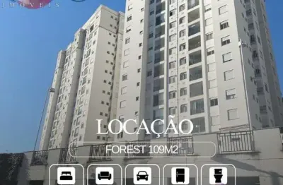 Locação: forest 109m2 - excelente apartamento!   jd ana maria / jundiaí - sp
