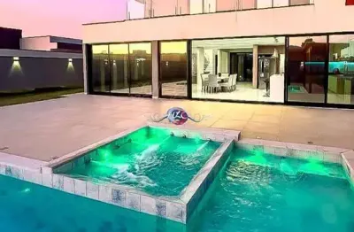 Sobrado alto padrão terras da alvorada | 3 suítes | lazer completo | medeiros, j