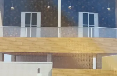 Inda casa sobreposta alta no bairro esplanada dos barreiro em são vicente.
