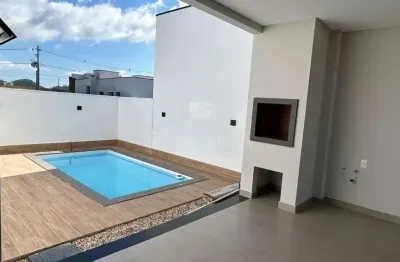 Casa alto padrao, loteamento bosque da mata, tijucas - sc