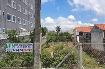 Terreno comercial para alugar na rua eleonor roosevelt, 186, bacacheri, curitiba, 576 m2 por r$ 2.300