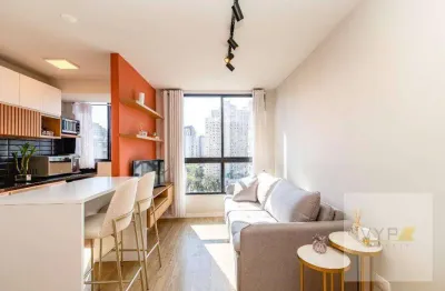 Apartamento com 1 dormitório à venda, 35 m² por r$ 369.000,00 - portão - curitiba/pr
