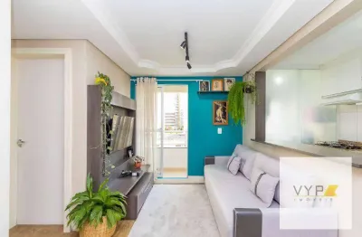 Apartamento com 2 dormitórios à venda, 49 m² por R$ 499.990,00 - Cristo Rei - Curitiba/PR