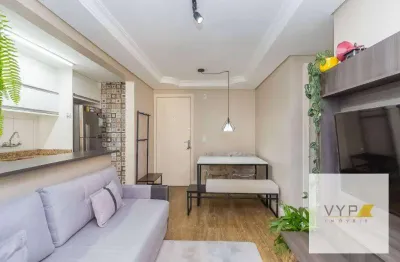 Apartamento com 2 dormitórios à venda, 49 m² por r$ 499.990,00 - cristo rei - curitiba/pr