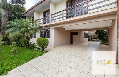 Casa com 4 dormitórios à venda, 266 m² por r$ 1.095.000,00 - cajuru - curitiba/pr