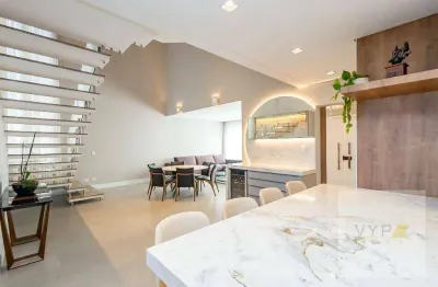 Casa com 4 dormitórios à venda, 320 m² por r$ 3.490.000,00 - são braz - curitiba/pr