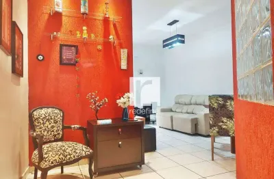 Apartamento com 3 dormitórios (1 suíte) e 2 vagas, à venda, 86 m² por r$ 440.000 - vila curuçá - santo andré/sp