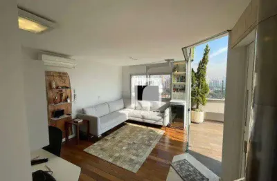 Cobertura duplex com 3 dormitórios à venda, 121 m² por r$ 1.437.000 - rua afonso bandeira de melo, 209,  campo belo - são paulo/sp