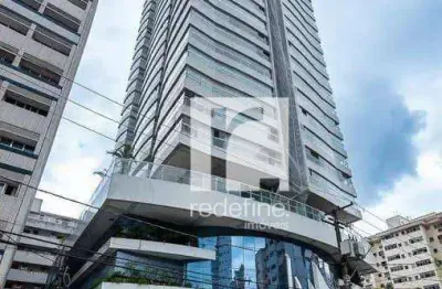 Apartamento com 5 dormitórios (2 suítes) e 3 vagas à venda, 255 m² por r$ 3.800.000 - rua general rondon, 40 - aparecida - santos/sp