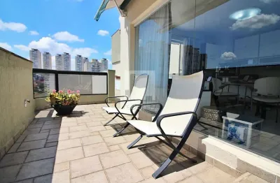Apartamento duplex com 3 dormitórios à venda, 219 m² por r$ 1.120.000 - rua lopes trovão, 66, centro - são bernardo do campo/sp