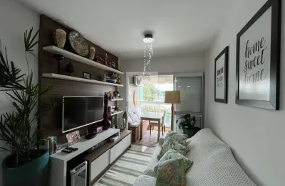 Lindo apartamento reformado, 1 dormitório, vaga e varanda gourmet por r$ 390.000 - vila caminho do mar - são bernardo do campo/sp