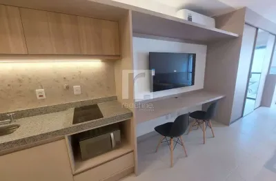 Studio com 1 dormitório para alugar, 40 m² por r$ 3.418/mês - rua república do iraque, 1720 - campo belo - são paulo/sp