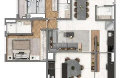 Apartamento com 3 quartos à venda na Rua Marquês Olinda, 65, Alto do Ipiranga, São Paulo