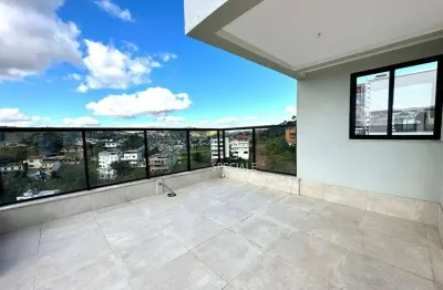 Cobertura triplex com 5 suítes à venda, 320 m² por r$ 2.600.000 - granbery - juiz de fora/mg