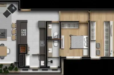 Apartamento localizado no bairro nossa senhora das graças/canoas