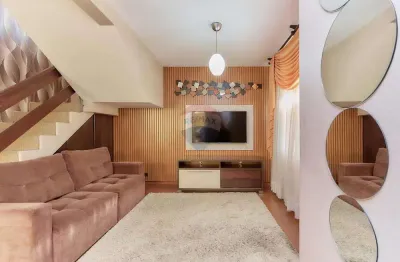 Sobrado em condomínio com 3 quartos a venda. bairro boqueirão, curitiba. pr