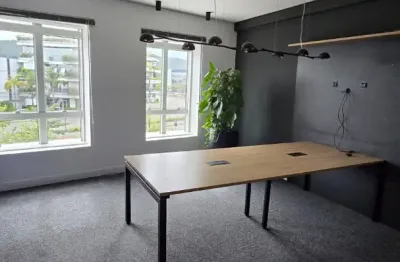 Sala mobiliada pronta para locação ao lado do garten shopping