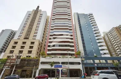 Apartamento com 4 quartos à venda na avenida sete de setembro, 4229, batel, curitiba, 223 m2 por r$ 1.860.000