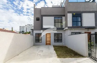 Casa com 3 quartos à venda na rua leon tolstoi, 448, lindóia, curitiba, 102 m2 por r$ 699.000