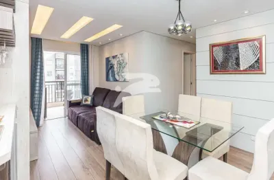 Apartamento com 2 quartos à venda na rua jovino do rosário, 1674, boa vista, curitiba, 62 m2 por r$ 550.000