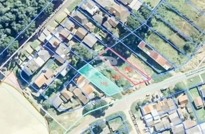 Terreno à venda na rua apolônio de tiana, 292, santa cândida, curitiba, 1567 m2 por r$ 1.000.000