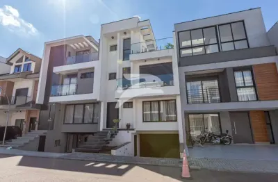 Casa em condomínio fechado com 2 quartos à venda na rua mário gomes cézar, 900, pinheirinho, curitiba, 214 m2 por r$ 1.350.000