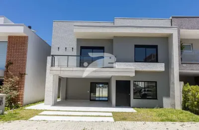 Casa em condomínio fechado com 3 quartos à venda na rua professor alberto krause, 1150, tanguá, almirante tamandaré, 257 m2 por r$ 1.750.000