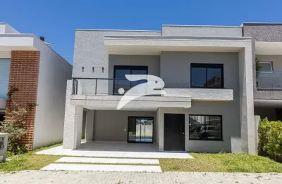 Casa em condomínio fechado com 3 quartos à venda na rua professor alberto krause, 1150, tanguá, almirante tamandaré, 257 m2 por r$ 1.690.000