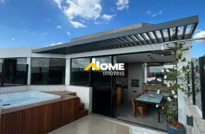 Cobertura à venda, 3 quartos, 1 suíte, 4 vagas, barreiro - belo horizonte/mg
