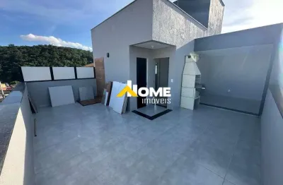 Cobertura à venda, 3 quartos, 1 vaga, santa rosa - sarzedo/mg