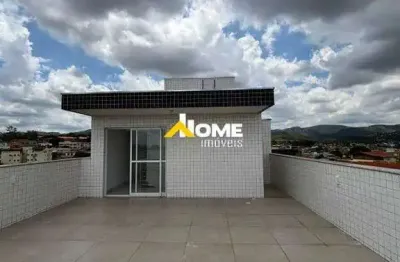 Cobertura à venda, 3 quartos, 1 suíte, 2 vagas, araguaia - belo horizonte/mg