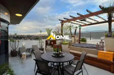 Cobertura à venda, 3 quartos, 2 suítes, 4 vagas, barreiro - belo horizonte/mg