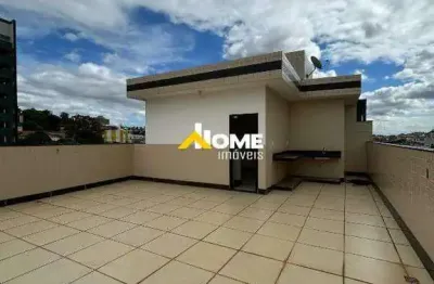Cobertura à venda, 3 quartos, 1 suíte, 3 vagas, barreiro - belo horizonte/mg
