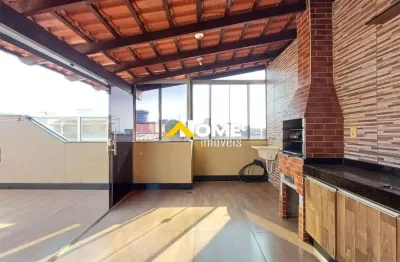 Cobertura à venda, 2 quartos, 1 vaga, chácara maria antonieta - mário campos/mg