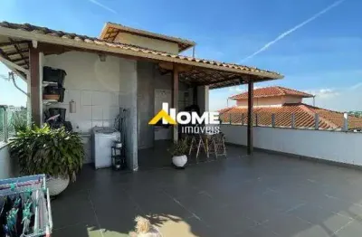 Cobertura à venda, 3 quartos, 1 suíte, 2 vagas, diamante - belo horizonte/mg