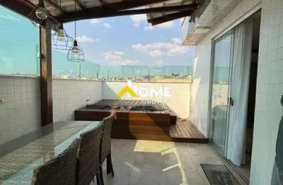 Cobertura à venda, 2 quartos, 1 vaga, araguaia - belo horizonte/mg