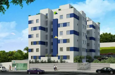 Apartamento à venda, 2 quartos, 1 vaga, diamante - belo horizonte/mg