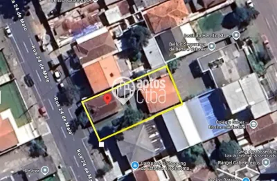 Terreno à venda na rua vinte e quatro de maio, 1963, rebouças, curitiba por r$ 1.250.000