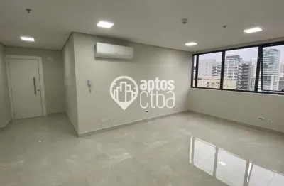 Sala comercial para alugar na avenida república argentina, 1505, água verde, curitiba por r$ 3.000