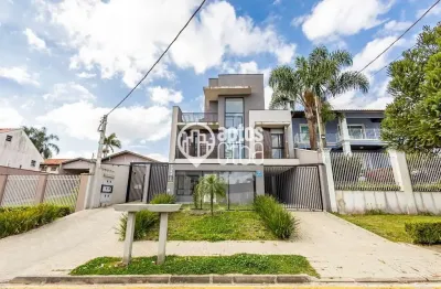 Casa em condomínio fechado com 3 quartos à venda na rua samuel cézar, 1043, água verde, curitiba por r$ 999.000